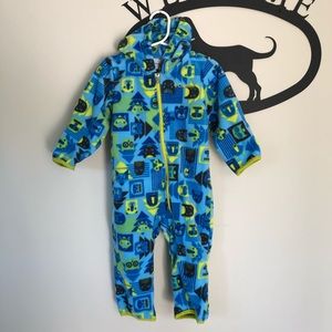 Columbia fleece bunting suit! 12-18 months